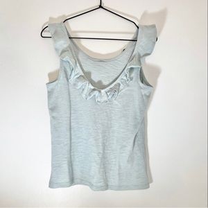 NWT GAP ruffle shoulder tank top size extra small women’s